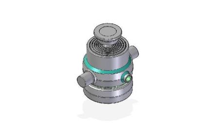 7300S -TELESCOPICKÝ CYLINDER STANDARD/KULOVÝ 7 STUPŇŮ ZDVIH 890 PRŮMĚR 170