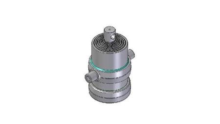 8002F - TELESCOPICKÝ CYLINDR STANDARD/DÍRA 8 STUPŇŮ ZDVIH 1540 PRŮMĚR 190