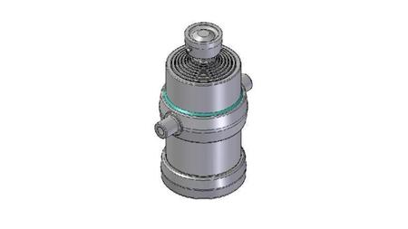 8022S -CILINDRU TELESCOPIC STANDARD/BALL 8 ETAPE CURS 2290 DIAMETRU 215