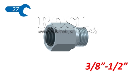 HIDRAVLIČNI ADAPTER MOŠKI-ŽENSKI 3/8-1/2