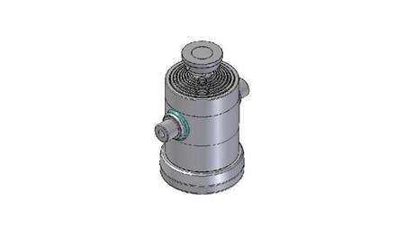 8032S -CILINDRU TELESCOPIC STANDARD/BALL 8 ETAPE CURS 2220 DIAMETRU 270