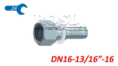 ХИДРАВЛИЧНА ВРЪЗКА DKORFS ЖЕНСКА DN16-13/16-16