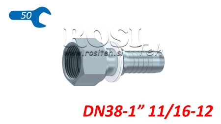 ХИДРАВЛИЧНА ВРЪЗКА DKORFS ЖЕНСКА DN38-1 11/16-12