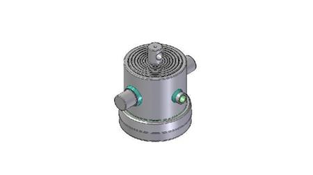 8300F -CILINDRU TELESCOPIC STANDARD/GAURĂ 8 ETAPE CĂLĂTORIE 1000 DIAMETRU 190