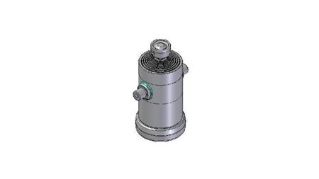 9013S -CILINDRU TELESCOPIC STANDARD/BALL 9 ETAPE CURS 2960 DIAMETRU 240