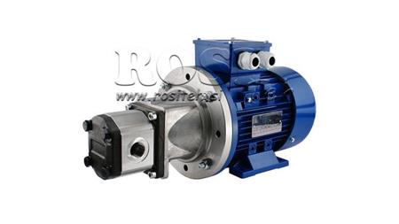 HIDRAVLIČNI SKLOP ČRPALKE GR.2 16 ccm   ELEKTRO MOTOR 3faz - 5,5 KW (pretok = 23 lit/min)