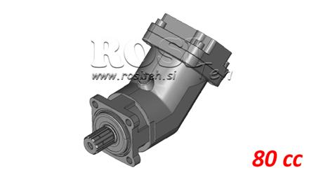 PÍSTOVÝ HYDRAULICKÝ MOTOR 80CC - 440NM