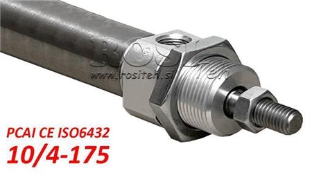 CILINDRU PNEUMATIC PCAI 10/4-175 CE ISO6432
