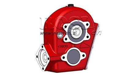 VAIHTEISTO - VAIHTEISTO RT210 HYDRAULISILLE MOOTTORILLE MP/MR/MS SUHDE 16.4:1
