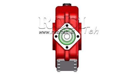 PŘEVODOVKA - PŘEVODOVKA RT260 PRO HYDRAULICKÝ MOTOR MP/MR/MS POMĚR 21.1:1