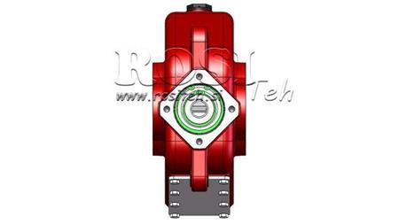 PŘEVODOVKA - PŘEVODOVKA RT520 PRO HYDRAULICKÝ MOTOR MP/MR/MS POMĚR 43.6:1