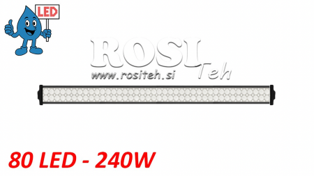 LED TÖÖVALGUS - VALGUS 80 LED 240W 12V-24V KOMBO 106CM MEGA