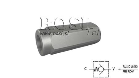VALVĂ DE SIGURANȚĂ PENTRU RADIATOR 1'' BY-PASS 5 bar