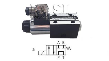 HYDRAULICKÝ ELEKTROMAGNETICKÝ VENTIL CETOP 3 12/24/230V 2A