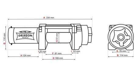 12 V ЕЛЕКТРИЧЕСКА ВИШКА DWH 3500 HD - 1588 kg