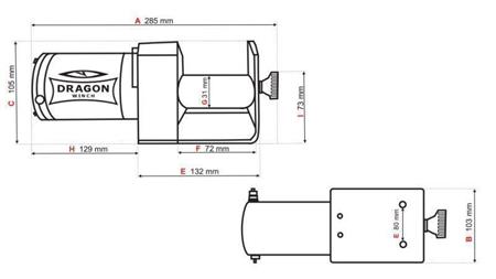 12 V ELEKTRICKÝ VÍCE DWM 2500 ST - 1133 kg