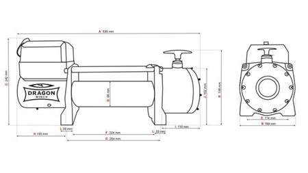 12 V ЕЛЕКТРИЧЕСКА ВИШКА DWT 14000 HD - 6350 кг