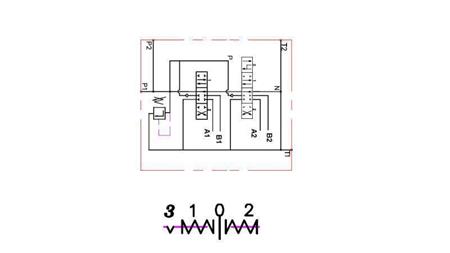 ELEKTRICKÉ SCHÉMA 2xP40 FLOATING