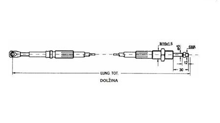 ПЛЕТКА L=1500 - вилици-измерения
