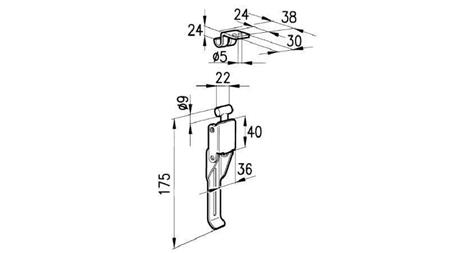 TIP LOCK LATERAL RISCO
