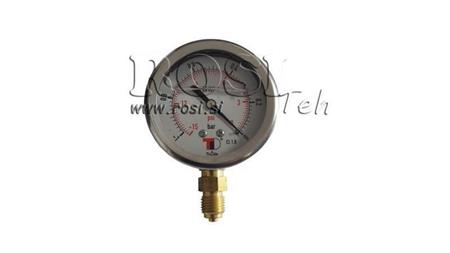 MĂSURĂ DE VACUUM DN63 VERTICAL -1 - 0 BAR - 1/4