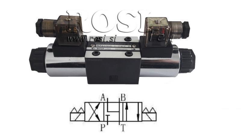 ХИДРАВЛИЧЕН ЕЛЕКТРОМАГНИТЕН ВАЛВ CETOP 3 12/24/230V N6