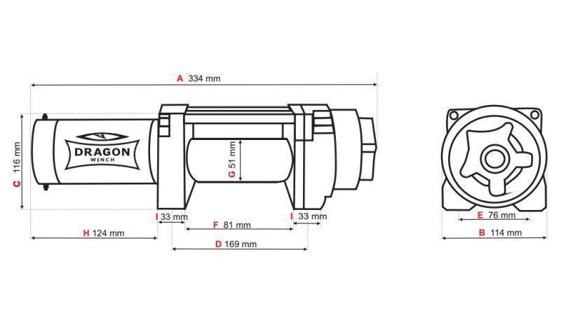 12 V SÄHKÖVINSSI DWH 4500 HD - 2041 kg