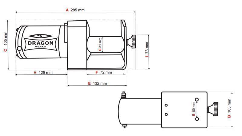 12 V ELEKTRICKÝ VÍCE DWM 2500 ST - 1133 kg