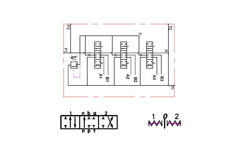 VALVĂ HIDRAULICĂ 3xP40 JOYSTICK