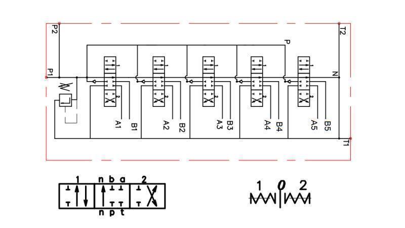 diagramă de cablare 5xP80