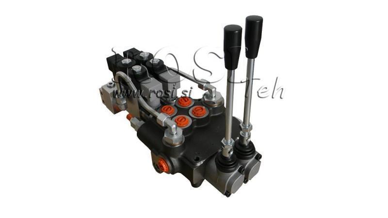 ХИДРАВЛИЧЕН ВАЛВ 2xP80 - EO 12V